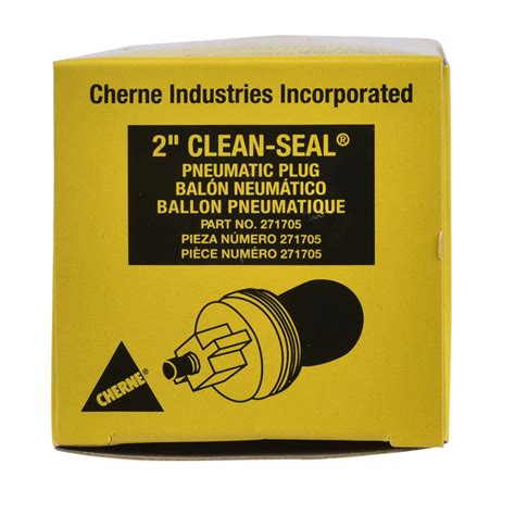 cherne clean seal test ball|oatey cherne cleaning seal.